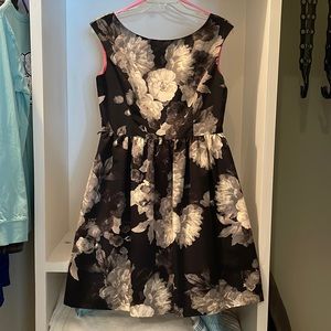 Eliza J Floral Party Dress